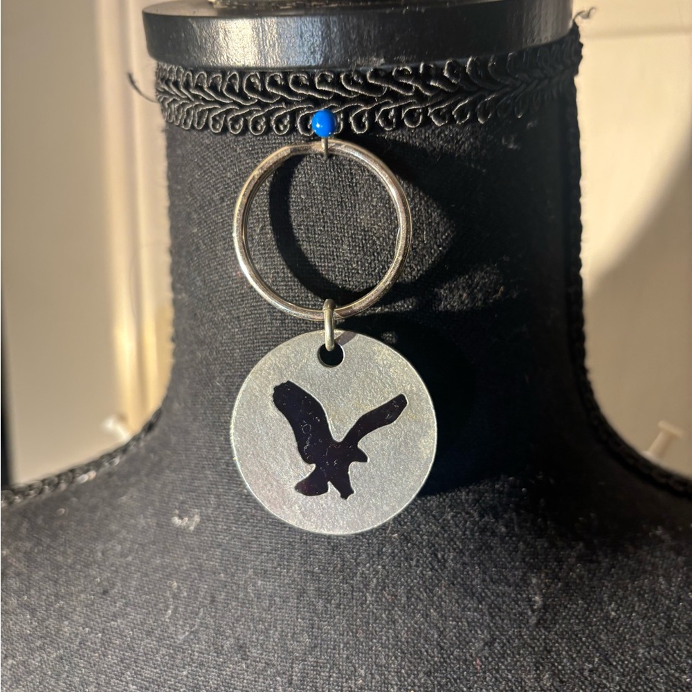 American Eagle Outfitters Silver Key Chain